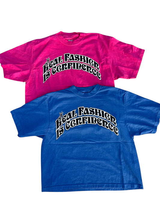 “Fashion is Confidence” Tee (pre-made)
