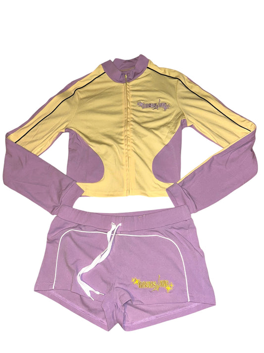 Women’s Yellow 2 Piece Set